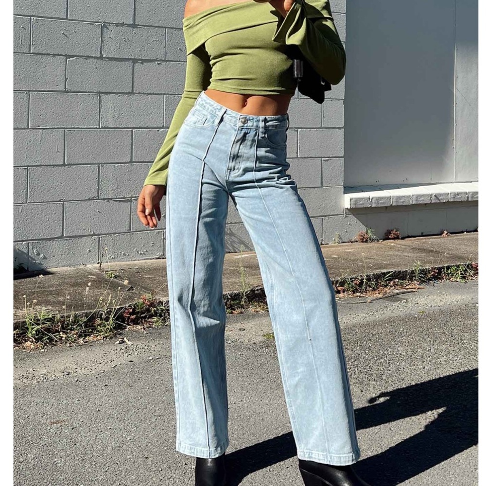 Princess Polly Wide Leg Jeans